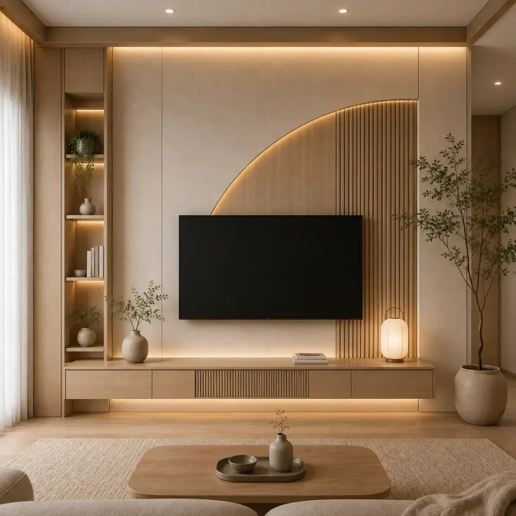 Backdrop TV Full Plafon