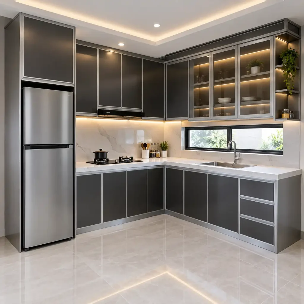 Kabinet Dapur Aluminium Bekasi